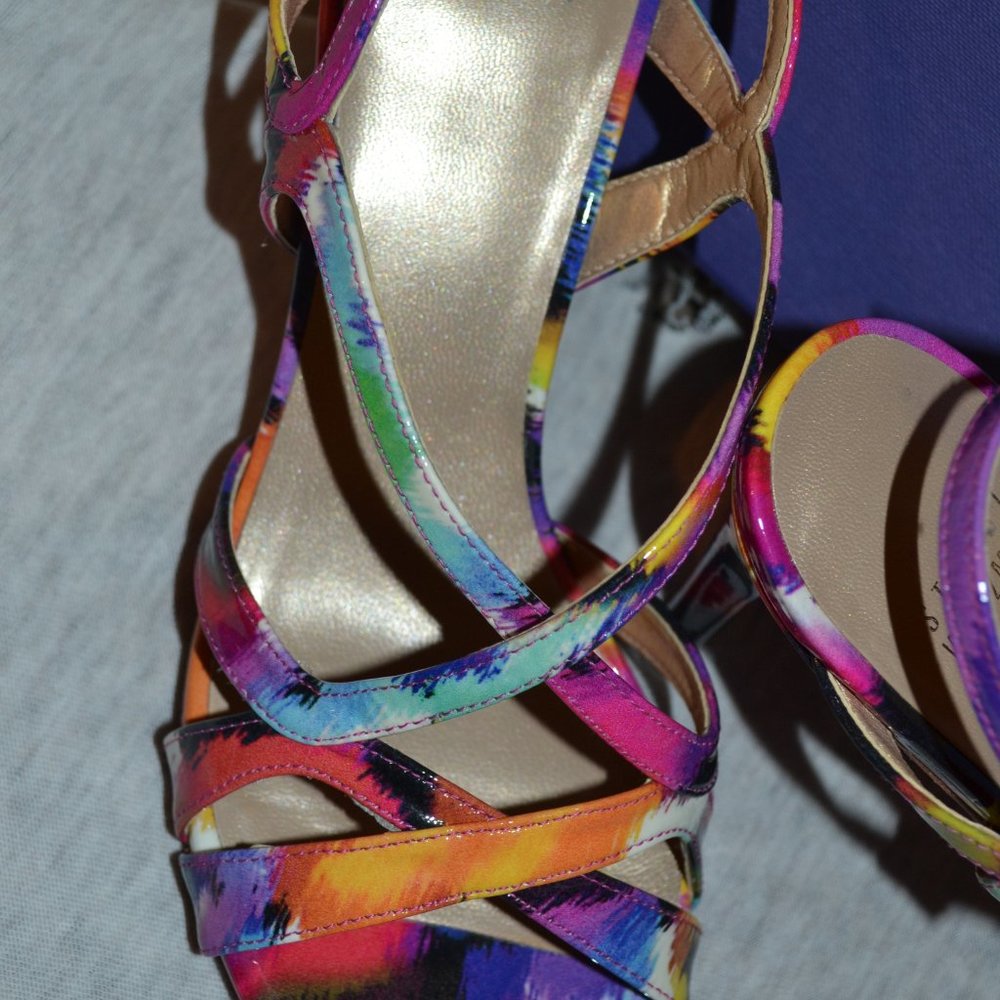 Stuart Weitzman Dress Sandals Watercolor 6 1/2